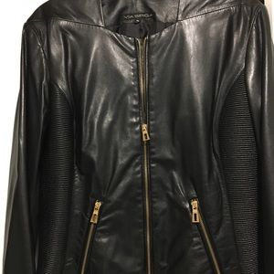 Via Spiga leather jacket